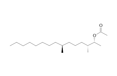 ERYTHRO-(2S,3S,7R)-3,7-DIMETHYLPENTADEC-2-YLACETATE (SEX FEROMON FROMDIPRION AND NEODIPRION)