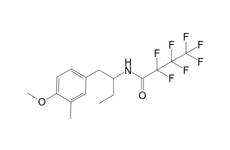 2,2,3,3,4,4,4-heptafluoro-N-(1-(4-methoxy-3-methylphenyl)butan-2-yl)butanamide