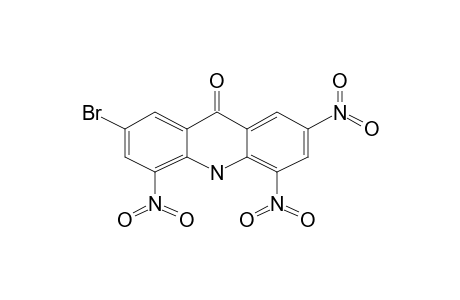 2-Bromo-4,5,7-trinitro-10H-acridin-9-one