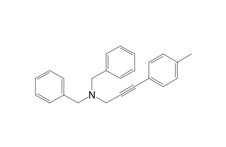 Dibenzyl[3-(p-tolyl)prop-2-ynyl]amine