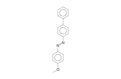 Biphenyl-4-yl-(4-methoxy-phenyl)-diazene