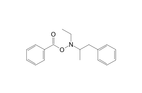 O-Benzoyl-N-ethyl-N-(1-phenylpropan-2-yl)hydroxylamine