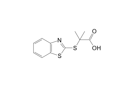 2-(2-benzothiazolylthio)-2-methylpropionic acid