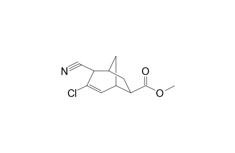 Methyl 3-chloro-2-cyano-bicyclo[3.2.1]oct-3-ene-6-carboxylate