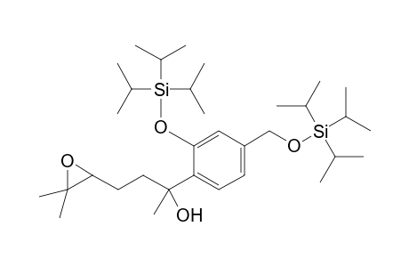 4-DIMETHYLOXIRANYL-2-[2-(TRIISOPROPYLSILANYLOXY)-4-(TRIISOPROPYLSILANYLOXYMETHYL)-PHENYL]-BUTAN-2-OL