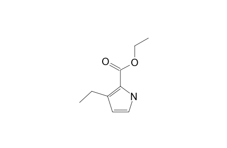 1H-Pyrrole-2-carboxylic acid, 3-ethyl-, ethyl ester