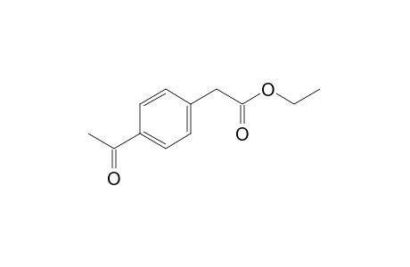 (p-aceylphenyl)acetic acid, ethyl ester