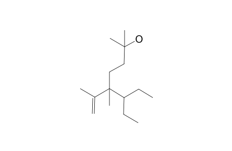 6-Ethyl-2,5-dimethyl-5-(prop-1-en-2-yl)octan-2-ol