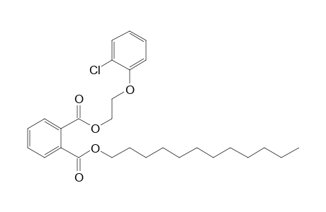 Phthalic acid, 2-(4-chlorophenoxy)ethyl dodecyl ester