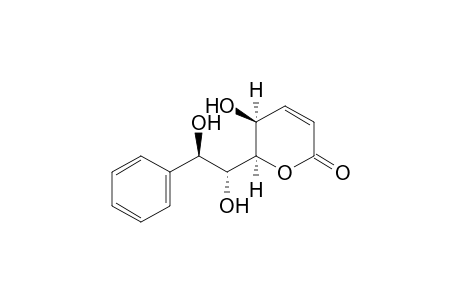 (2R,3S)-2-[(1R,2R)-1,2-bis(oxidanyl)-2-phenyl-ethyl]-3-oxidanyl-2,3-dihydropyran-6-one