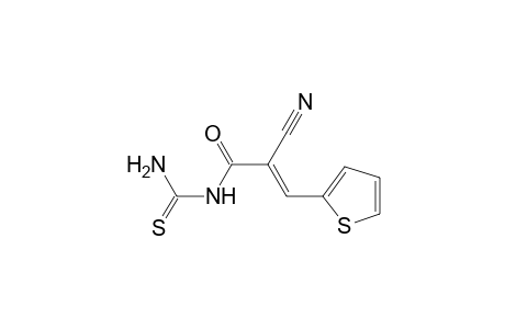 (E)-2-cyano-3-(2-thienyl)-N-thiocarbamoyl-acrylamide