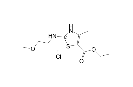 (Z)-N-(5-(ethoxycarbonyl)-4-methylthiazol-2(3H)-ylidene)-2-methoxyethanaminium chloride