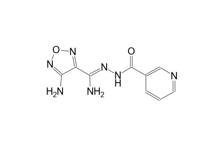 4-Amino-N'-(3-pyridinylcarbonyl)-1,2,5-oxadiazole-3-carbohydrazonamide