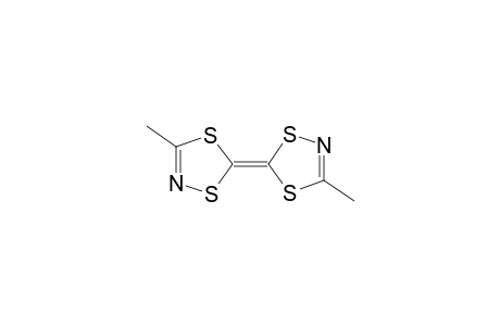 (5E)-3-methyl-5-(3-methyl-1,4,2-dithiazol-5-ylidene)-1,4,2-dithiazole