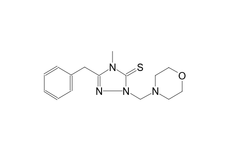 5-benzyl-4-methyl-2-(4-morpholinylmethyl)-2,4-dihydro-3H-1,2,4-triazole-3-thione