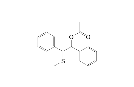 Erythro-1,2-diphenyl-1-methylthio-2-acetoxyethane