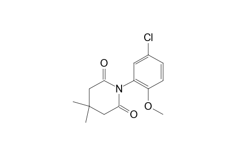 N-(5-chloro-2-methoxyphenyl)-3,3-dimethylglutarimide