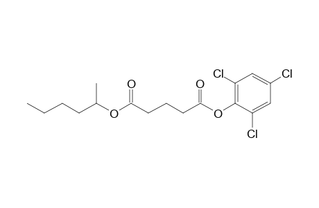 Glutaric acid, 2,4,6-trichlorophenyl 2-hexyl ester