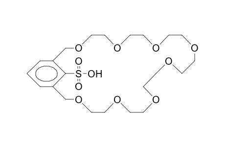 2-Sulfo-1,3-xylyl-27-crown-8