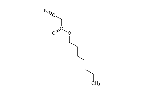 cyanoacetic acid, heptyl ester