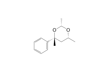 (2R,4R,6R)-2,4,6-trimethyl-4-phenyl-1,3-dioxane
