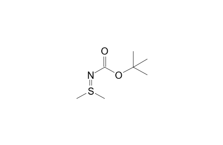 tert-butyl N-(dimethyl-$l^{4}-sulfanylidene)carbamate