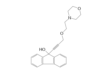 9-[3-(2-morpholinoethoxy)-1-propynyl]fluoren-9-ol