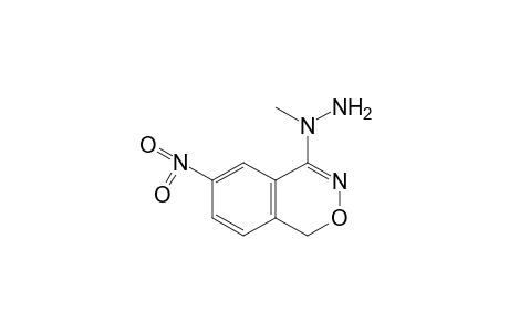 4-(1-methylhydrazino)-6-nitro-1H-2,3-benzoxazine