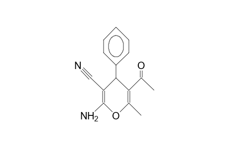 2-AMINO-3-CYANO-6-METHYL-5-METHYLCARBONYL-4-PHENYL-4H-PYRAN