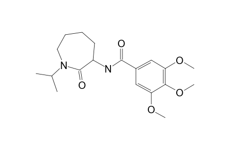 N-(1-Isopropyl-2-oxoazepan-3-yl)-3,4,5-trimethoxybenzamide