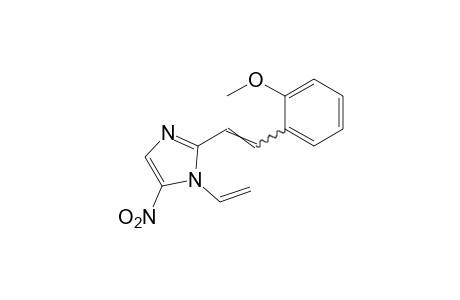 2-(o-methoxystyryl)-5-nitro-1-vinylimidazole