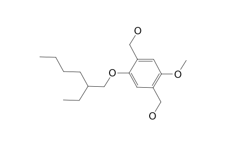 2-Methoxy-5-(2'-ethylhexyloxy)-1,4-bis(hydroxymethyl)benzene