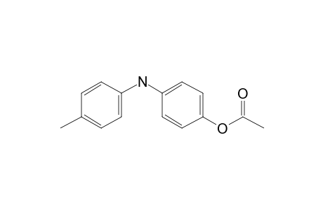 N-(p-methylphenyl)-N-(p-acetoxyphenyl)amine