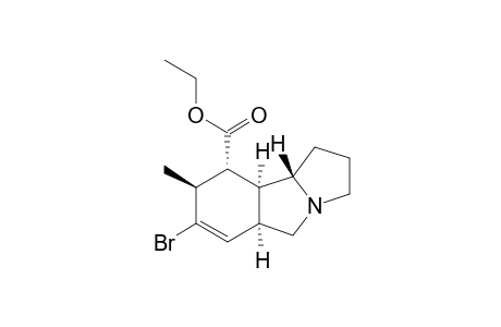 ethyl (5aR,8S,9R,9aS,9bS)-7-bromo-8-methyl-2,3,5,5a,8,9,9a,9b-octahydro-1H-pyrrolo[1,2-b]isoindole-9-carboxylate