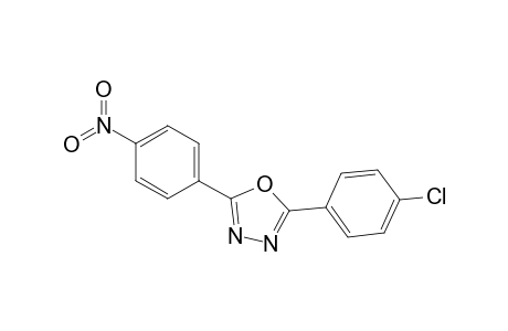 2-(4-Chlorophenyl)-5-(4-nitrophenyl)-1,3,4-oxadiazole