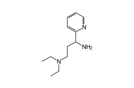 2-[3-(diethylamino)-1-aminopropyl]pyridine