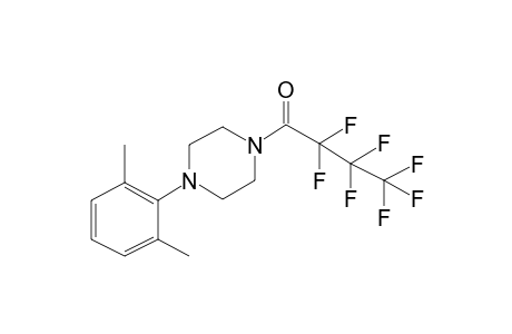 1-(4-(2,6-Dimethylphenyl)piperazin-1-yl)-2,2,3,3,4,4,4-heptafluorobutan-1-one