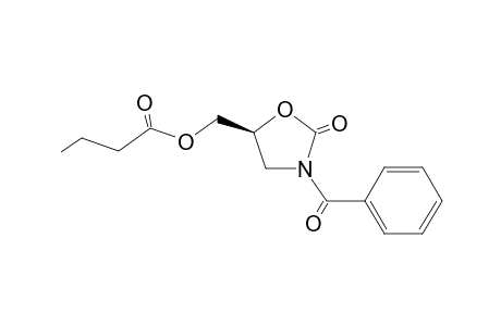 [(5S)-3-Benzoyl-2-oxo-1,3-oxazolidin-5-yl]methylbutyrate