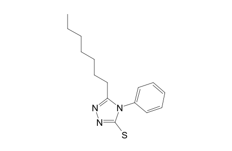 5-Heptyl-4-phenyl-4H-1,2,4-triazol-3-yl hydrosulfide