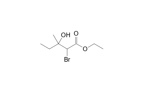 Ethyl 2-bromo-3-hydroxy-3-methylpentanoate