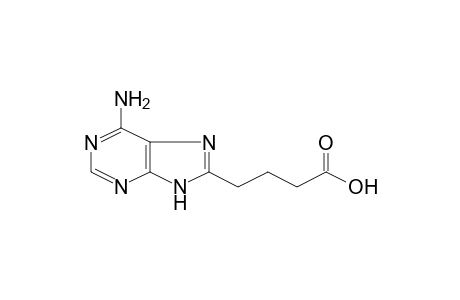 4-(6-Amino-1H-purin-8-yl)butanoic acid