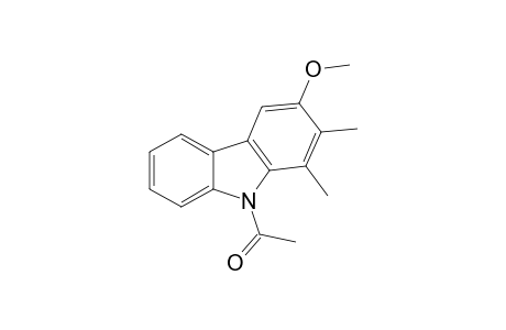 1-(3-Methoxy-1,2-dimethyl-9-carbazolyl)ethanone