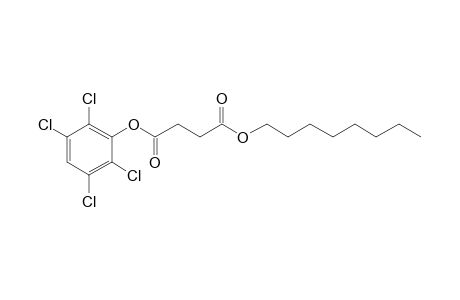 Succinic acid, octyl 2,3,5,6-tetrachlorophenyl ester