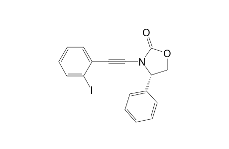 (S)-3-((2-iodophenyl)ethynyl)-4-phenyloxazolidin-2-one