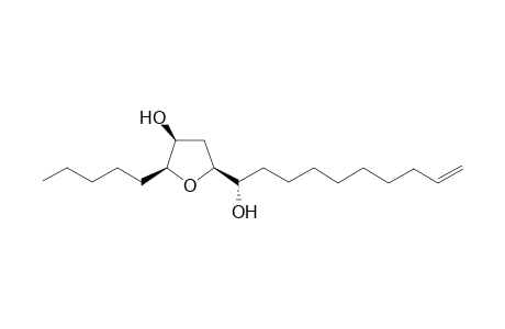 (2S,3S,5S)-2-amyl-5-[(1S)-1-hydroxydec-9-enyl]tetrahydrofuran-3-ol