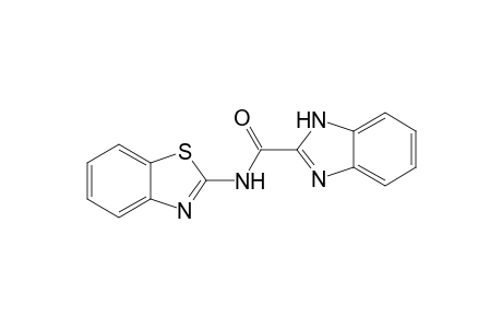 N-(1,3-benzothiazol-2-yl)-1H-benzimidazole-2-carboxamide