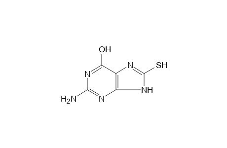 2-Amino-6-hydroxy-8-mercaptopurine
