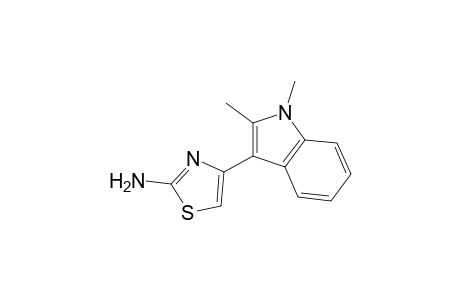 2-Thiazolamine, 4-(1,2-dimethyl-1H-indol-3-yl)-