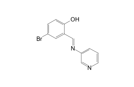 4-bromo-2-[N-(3-pyridyl)formimidoyl]phenol