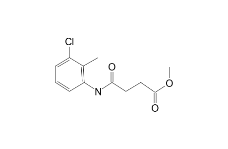 Methyl 3'-chloro-2'-methylsuccinanilate